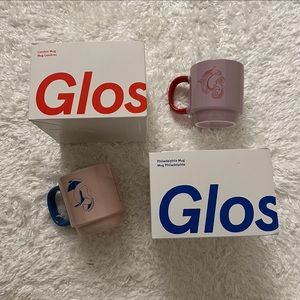 Glossier London & Philadelphia Exclusive Mugs